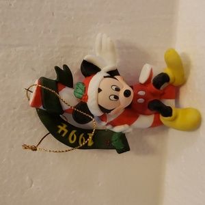 Enesco Vintage 1994 "Mickey with Candy Cane" Ornament.